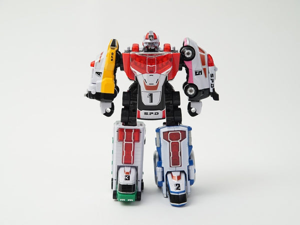 特捜戦隊デカレンジャー　DX超特捜合体　スーパーデカレンジャーロボ　シール未使用 特捜戦隊デカレンジャー 超特捜合体 DXスーパーデカレンジャー