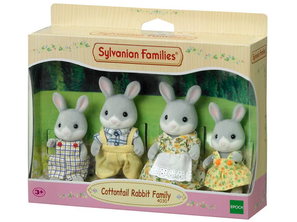 シルバニアファミリー 人形 Cottontail Rabbit Family -わたウサギ