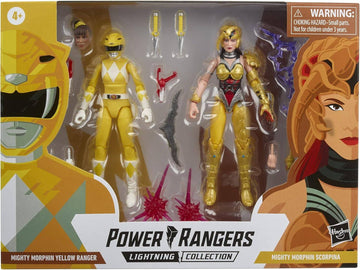 Power Rangers Lightning Collection MIGHTY MORPHIN YELLOW RANGER vs. SCORPINA パワーレンジャー ライトニングコレクション マイティ・モーフィン イエローレンジャー vs. スコルピーナ 6インチアクションフィギュア [未開封]