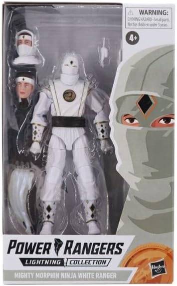 Power Ranger Lightning Collection MIGHTY MORPHIN NINJA WHITE