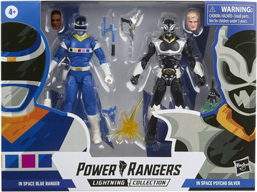 Power Rangers Lightning Collection IN SPACE BLUE RANGER & PSYCO SILVER 2-Pack パワーレンジャー ライトニングコレクション イン・スペース ブルーレンジャー&サイコシルバーレンジャー 6インチアクションフィギュア [未開封]