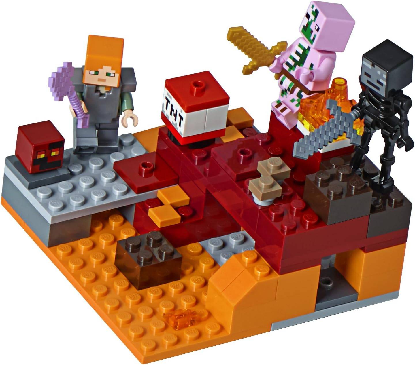 LEGO レゴ マインクラフト 21139 暗黒界の戦い [未開封] | toyplanet