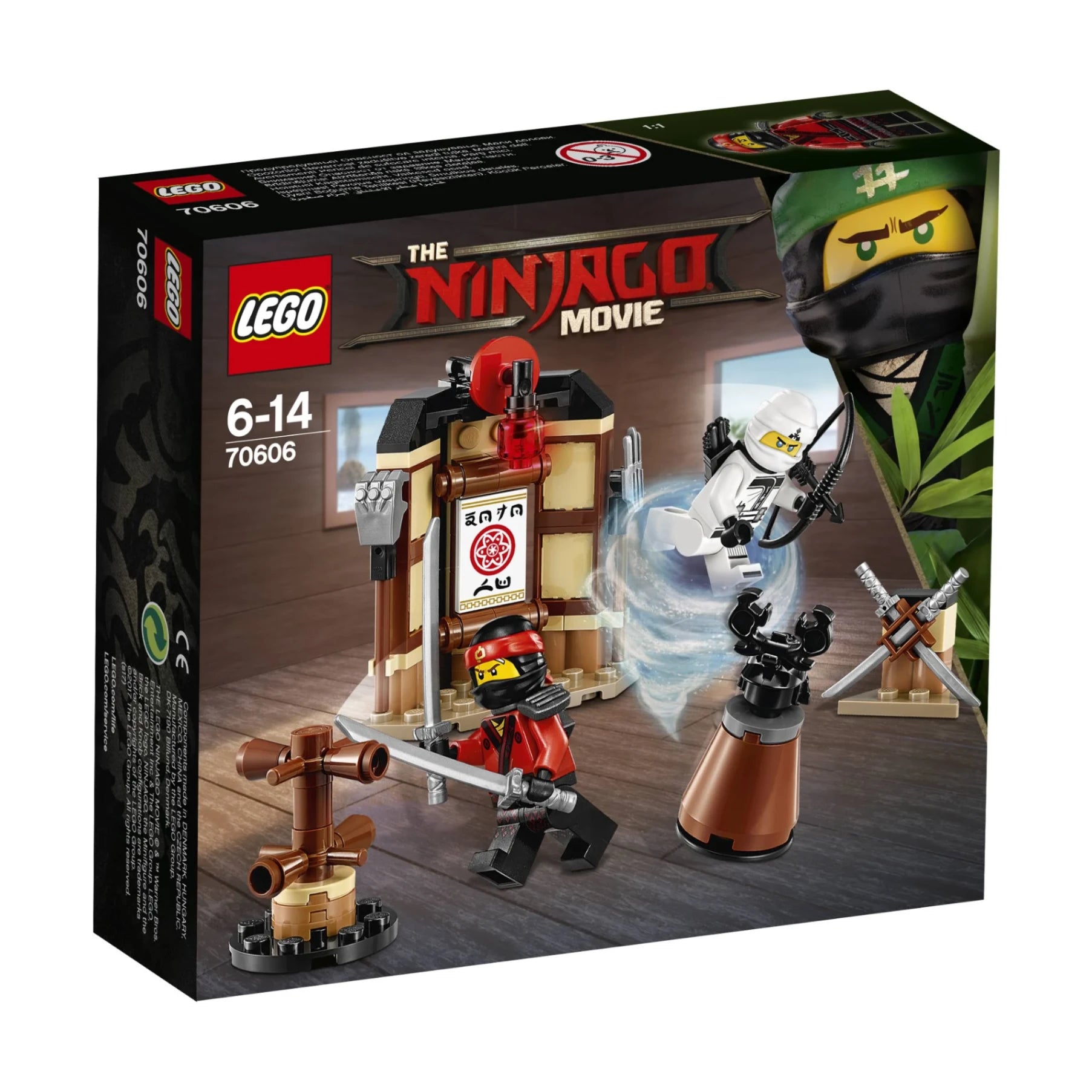 LEGO レゴ ニンジャゴー ザ・ムービー スピン術トレーニング道場 70606 