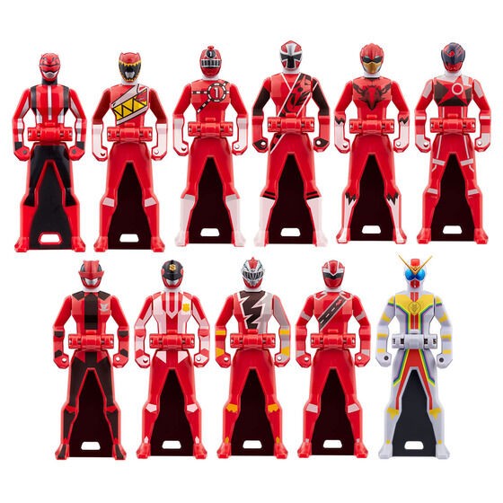 レンジャーキー6種 After Gokai HEROセットより BANDAI GOKAIGER RANGER KEY AFTER GOKAI HERO SET MEMORIAL