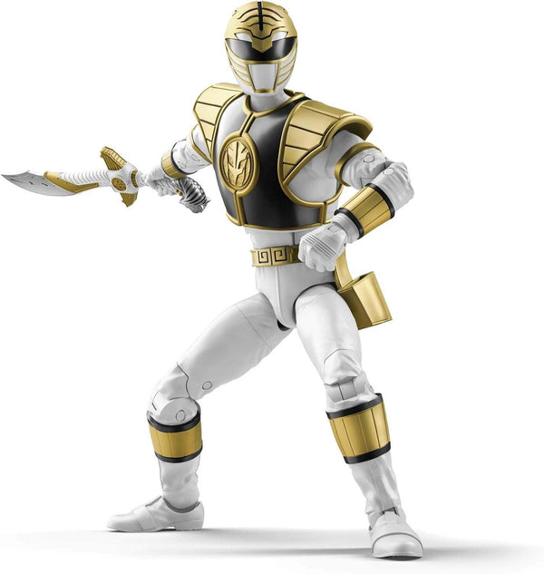 Power Rangers Lightning Collection MIGHTY MORPHIN WHITE RANGER パワーレンジャー ライトニングコレクション マイティ・モーフィン ホワイトレンジャー キバレンジャー 6インチアクションフィギュア [未開封]