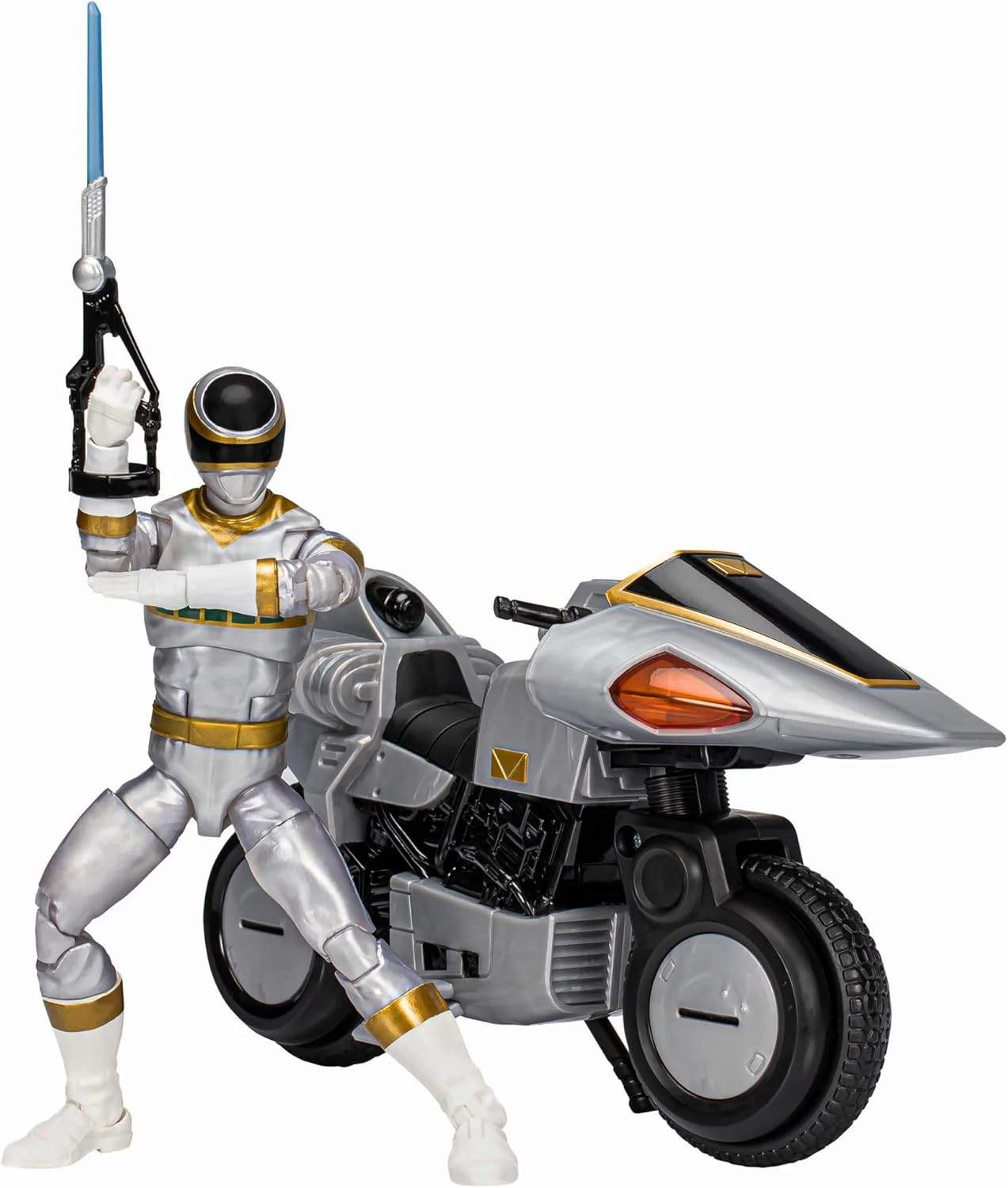 Power Rangers Lightning Collection IN SPACE SILVER RANGER w