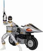 Power Rangers Lightning Collection IN SPACE SILVER RANGER w/ SILVER CYCLE パワーレンジャー ライトニングコレクション イン・スペース シルバーレンジャー(メガシルバー)withシルバーサイクル オートスライダー 6インチアクションフィギュア [未開封]