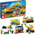 LEGO レゴ シティ トラックと鉄球クレーン車 60391