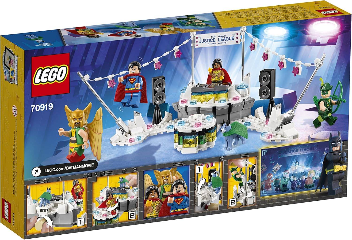 専用出品 LEGO レゴ バットマン・ムービー 70919 DC ジャスティス・リーグの記念