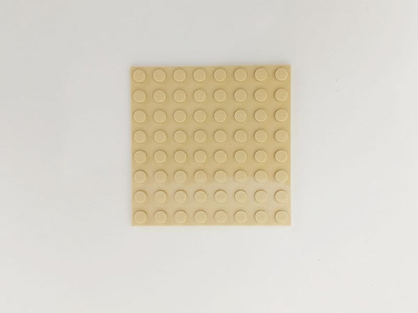 LEGO レゴ パーツ プレート 8 x 8 41539 タン