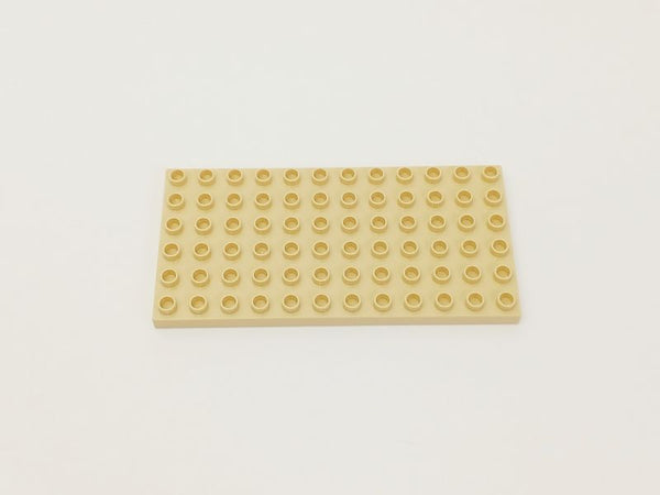 LEGO レゴ パーツ デュプロ プレート 6 x 12 18921 タン