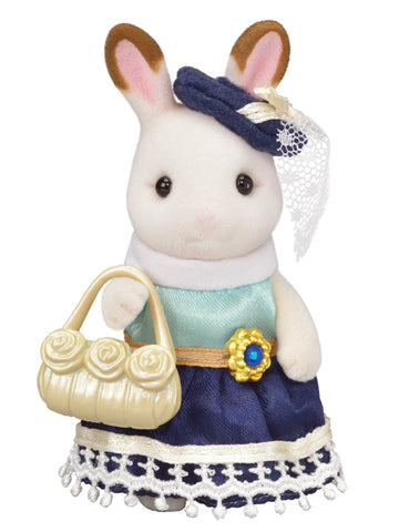 シルバニアファミリー Town Girl Series Chocolate Rabbit -タウンガールシリーズ チョコレートラビット-