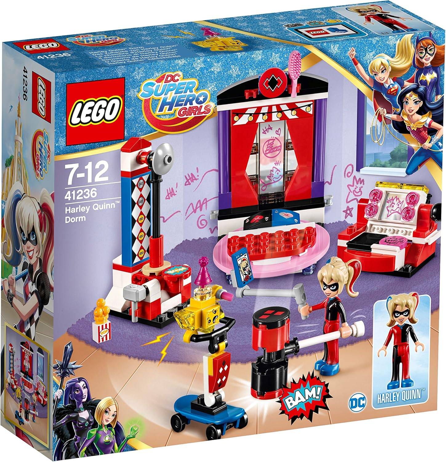 LEGO レゴ スーパーヒーローガールズ 41236 ハーレイ・クインの