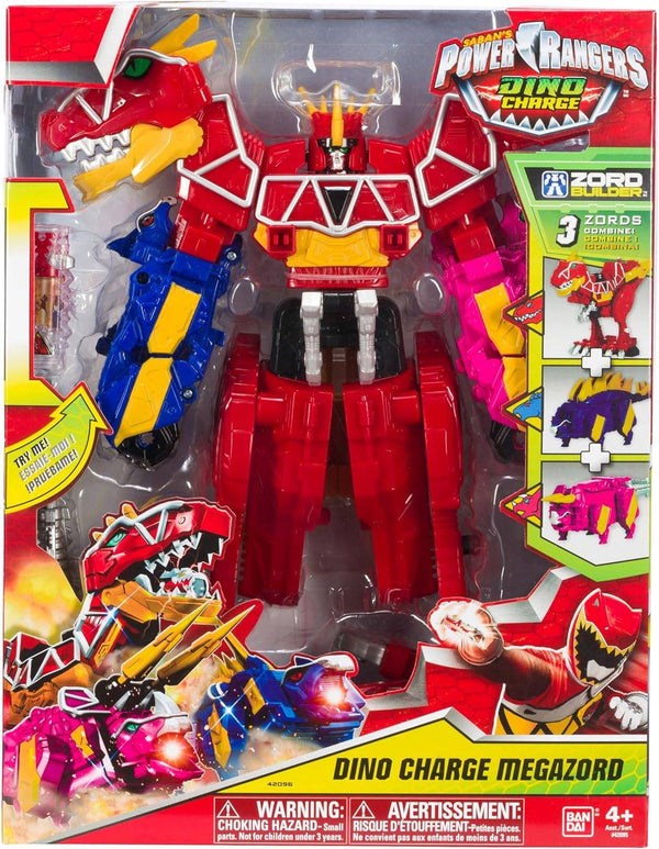 Power Rangers Dino Charge Zord Builder DINO CHARGE MEGAZORD パワーレンジャー・ダイノチャージ ゾードビルダー ダイノチャージメガゾード キョウリュウジン