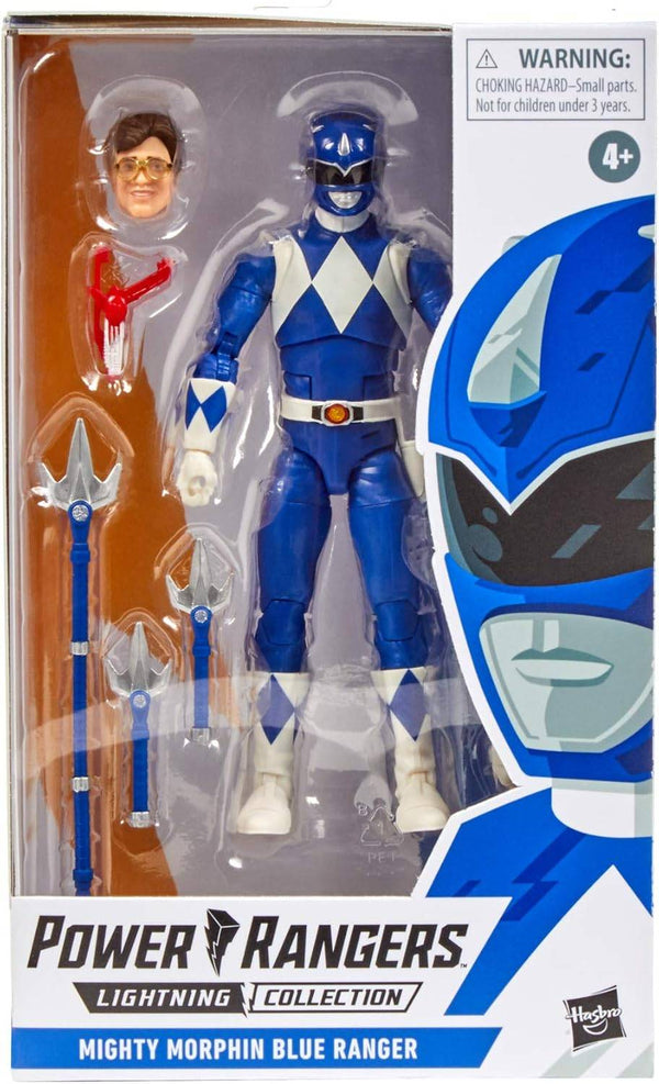 Power Rangers Lightning Collection MIGHTY MORPHIN BLUE RANGER パワーレンジャー ライトニングコレクション マイティ・モーフィン ブルーレンジャー トリケラレンジャー 6インチアクションフィギュア [未開封]