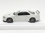 AUTOart 1/18 日産 スカイライン GT-R (R34) Vスペック II ホワイトパール