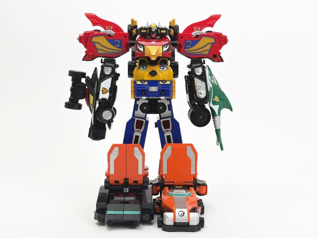 炎神戦隊ゴーオンジャー 炎神アタッシュ エンジンオーG6セット (炎神