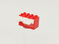 LEGO レゴ デュプロ  2x4x2ボックスレッド＋ドアホワイト