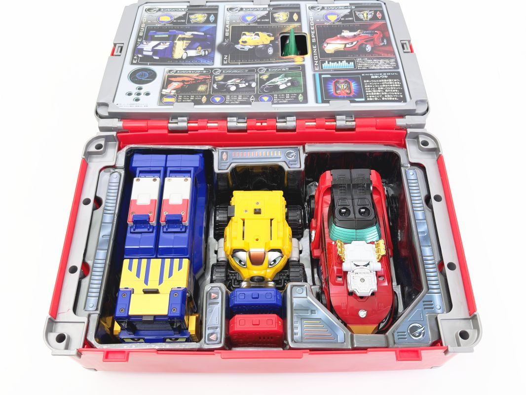 炎神戦隊ゴーオンジャー 炎神アタッシュ エンジンオーG6セット (炎神