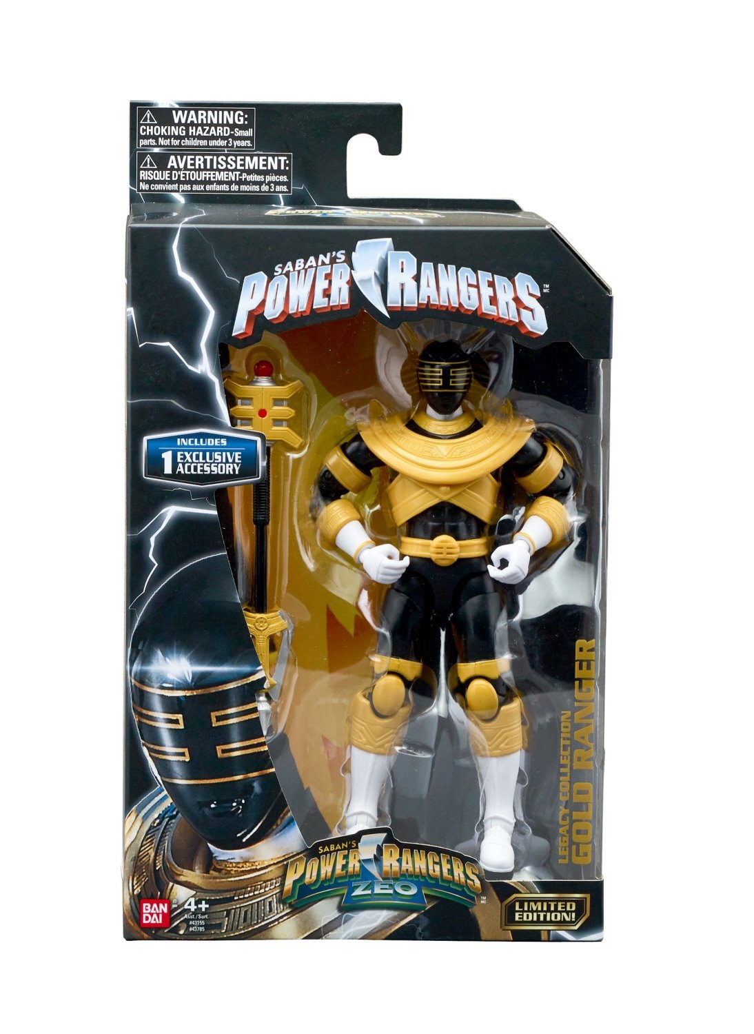 Power Rangers Zeo Legacy Collection GOLD RANGER パワー