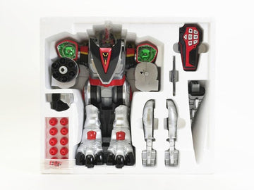 未来戦隊タイムレンジャー ボイスフォーメーション DXブイレックスロボ シール未使用 動作一部難あり