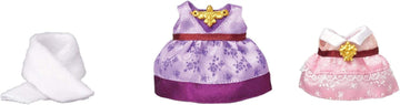 シルバニアファミリー Dress Up Set (Purple ＆ Pink) -ドレスアップセット(パープル＆ピンク)- 6020