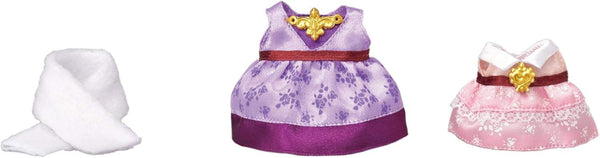 シルバニアファミリー Dress Up Set (Purple ＆ Pink) -ドレスアップセット(パープル＆ピンク)- 6020