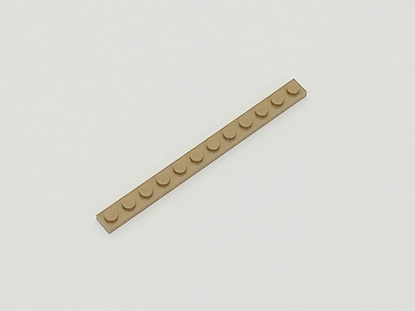 LEGO レゴ パーツ プレート 1 x 12 60479 ダークタン