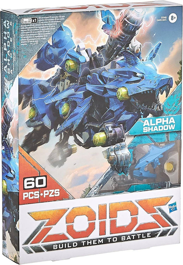 ZOIDS Build Them to Battle ALPHA SHADOW ハズブロ版ゾイドワイルド アルファシャドウ (ハンターウルフ)  [未組立]