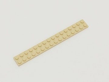 LEGO レゴ パーツ プレート 2 x 16 4282 タン