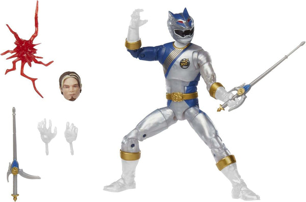 Power Rangers Lightning Collection WILD FORCE LUNAR WOLF RANGER パワーレンジャー ライトニングコレクション ワイルドフォース ルナウルフレンジャー ガオシルバー 6インチアクションフィギュア [未開封]