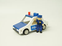 積み木・木製おもちゃ その他キャラクター POLICE CAR ポリスカー