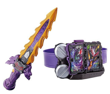 仮面ライダーセイバー 変身ベルト DX闇黒剣月闇&邪剣カリバードライバー[箱・説なし]