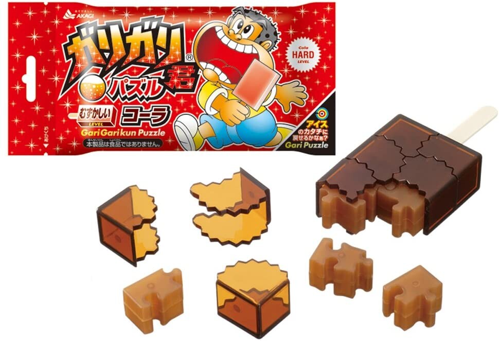 【ガリガリ君/赤城乳業ノベルティ・非売品】立体パズル＆扇風機【未使用】 ガリガリ君/赤城乳業ノベルティ・非売品】立体パズル＆扇風機【未使用