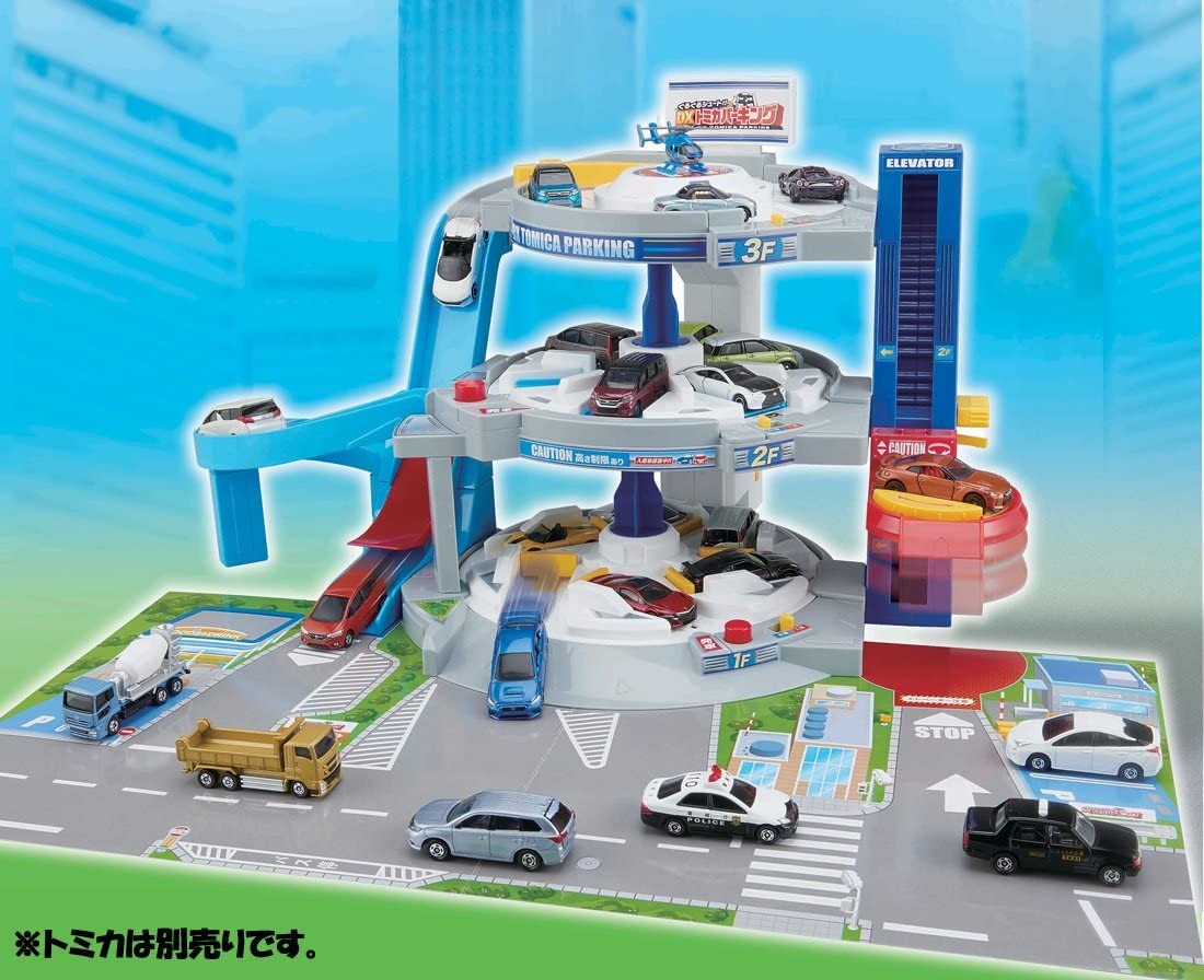 トミカ　まとめ売り　美品　ぐるぐるシュート！DXトミカパーキング　駐車場 トミカ ぐるぐるシュート!! DXトミカパーキング | toyplanet