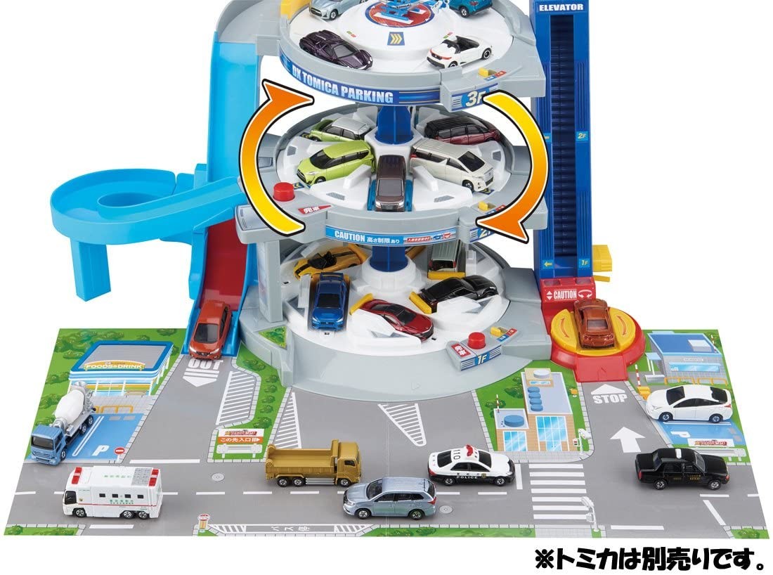 トミカ　まとめ売り　美品　ぐるぐるシュート！DXトミカパーキング　駐車場 ATE73BsP7lKVO9QWg9DLzFQDFlOM8u