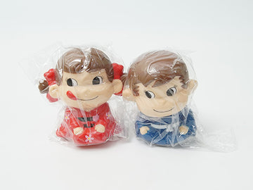 ノベルティ ペコちゃんポコちゃん 貯金箱 着物