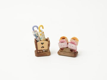 シルバニアファミリー スリッパ・かさ立てセット