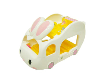 ドールハウス 乗り物 こえだちゃん うさぎの2かいだてバス