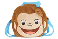 雑貨 NHKキャラクター おさるのジョージ 顔型肩掛けバッグ