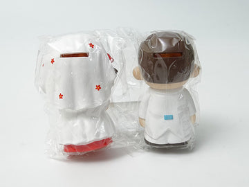 ノベルティ ペコちゃんポコちゃん 貯金箱 ウェディング