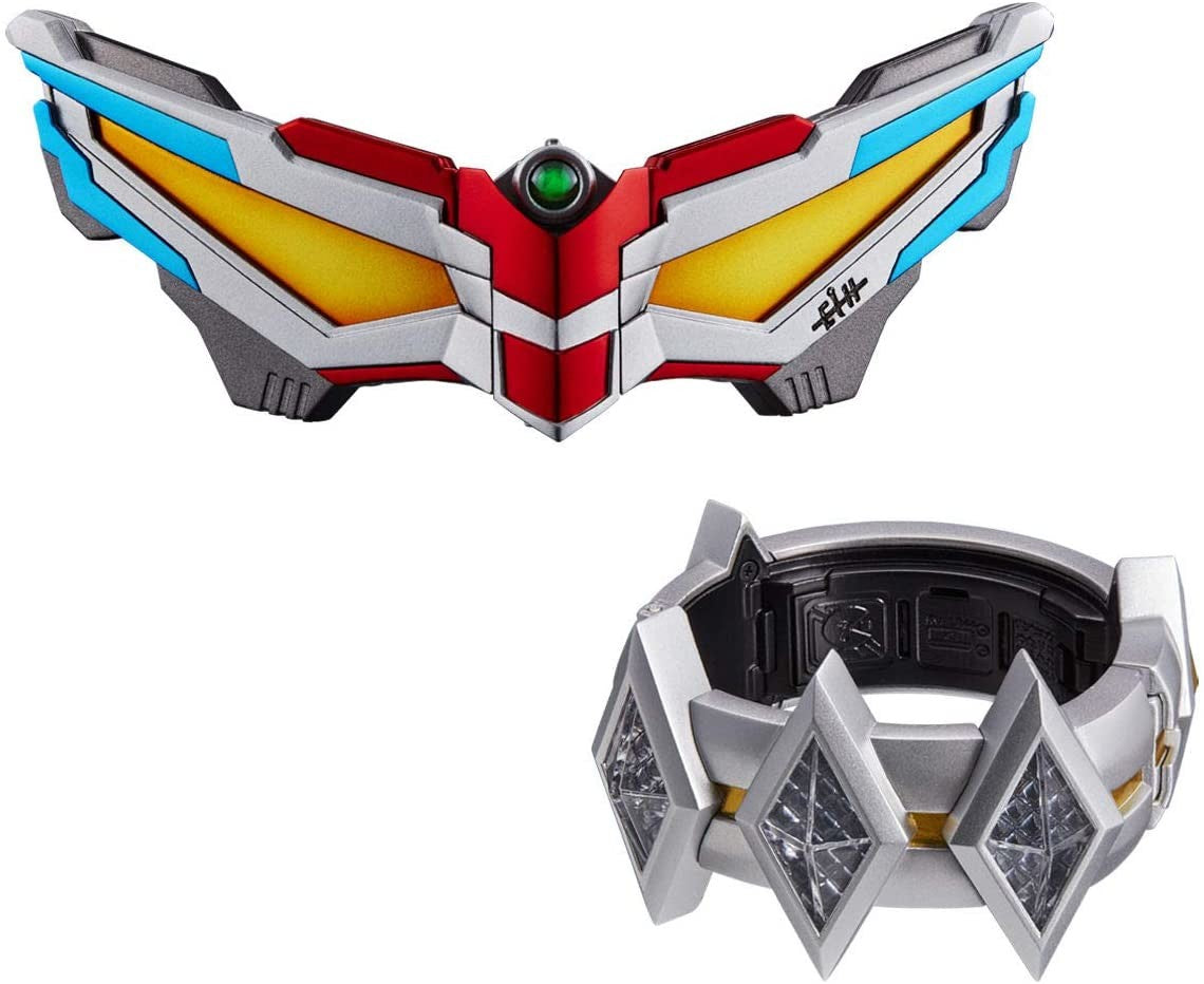ウルトラマンゼロ シリコンブレスレット DXウルティメイトブレスレット&ニュージェネブローチ