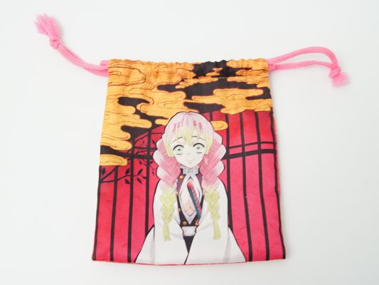 鬼滅の刃 甘露寺蜜璃 メガネ 眼鏡拭き巾着 限定生産品 店内展示品 おまけ付き 鬼滅の刃 眼鏡拭き巾着【再販】 | 鬼滅の刃 ファッション