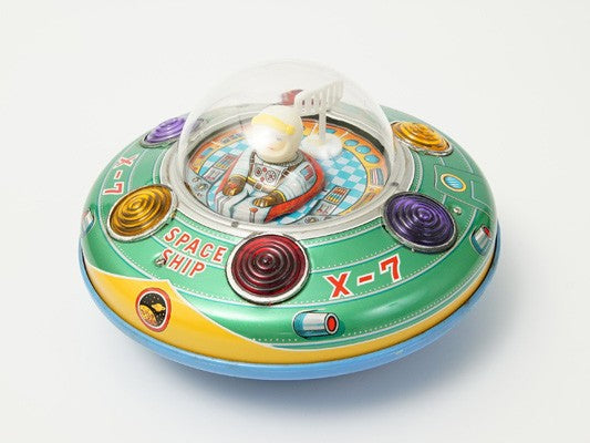 ブリキ マスダヤ 電動 スペースシップ X-7 日本製 | toyplanet