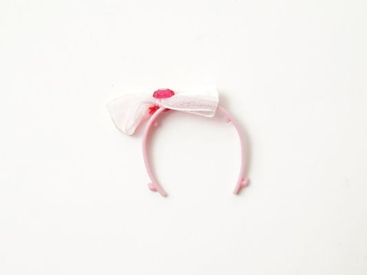 リカちゃん リボンカチューシャ ピンク