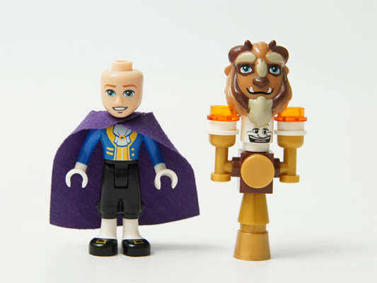 LEGO レゴ ミニフィギュア ディズニープリンセス 野獣・ルミエール 単品