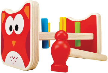 積み木・木製おもちゃ 他キャラクター J'adore Hooty Owl Pounder　