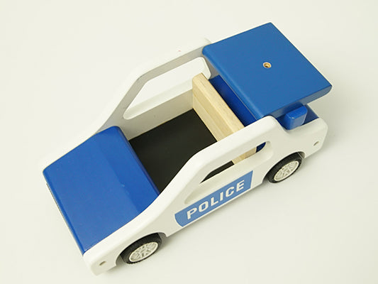 積み木・木製おもちゃ その他キャラクター POLICE CAR ポリスカー