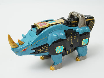 百獣戦隊ガオレンジャー パワーアニマルシリーズ5 ガオライノス&ガオマジロ [箱・説なし/キズあり]