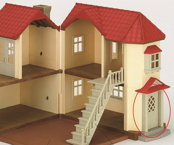 シルバニアファミリー その他 あかりの灯る大きなお家 1階ドア 修理パーツ 交換部品